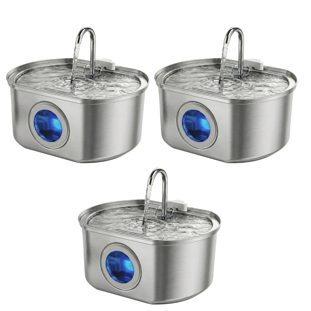 3x Cat Water Fountain