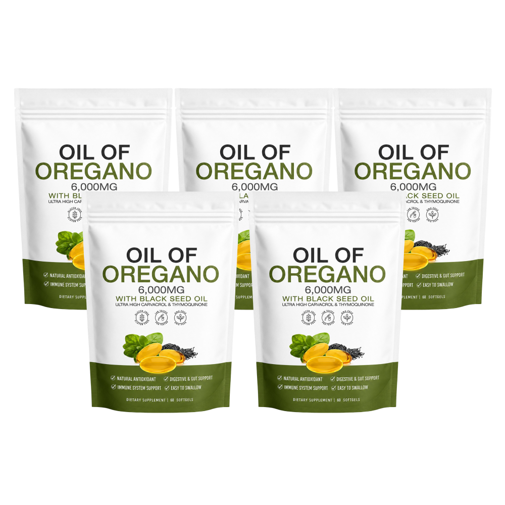 5 Pack | Oregano Oil Softgels
